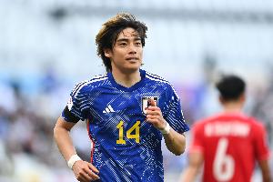 日媒：伊东纯也进球的14场比赛日本队全胜，成为新的“全胜神话”