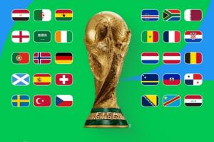 世界杯48支参赛队FIFA排名：新西兰第85名最低，前25缺意大利丹麦