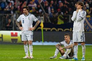 25缺2！FIFA排名前25球队中，仅第12意大利和第20丹麦缺席世界杯