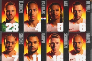 荷兰首发：范戴克领衔，加克波 西蒙斯 邓弗里斯出战