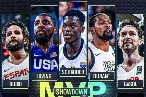 FIBA发问：男篮世界杯历届MVP新老阵容对决 谁会获得胜利？