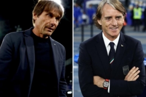 晚邮报谈意大利主帅候选：曼奇尼和孔蒂是热门，小因也在考虑之列