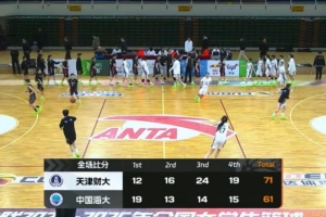 CUBAL女篮-天津财大力克中国海大 陈雨欣28+12 张荣荷23分