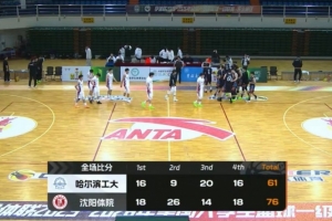 CUBAL-沈阳体院战胜哈尔滨工大 王研佰24+13 辛泽林22+9+5