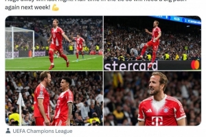 凯恩社媒:昨晚取得重要的客场胜利,下周需要再次奋力拼搏