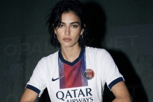 巴黎圣日耳曼2026-27赛季客场球衣设计曝光:采用渐变色条纹