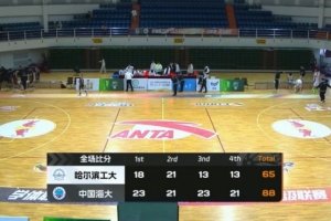 CUBAL-中国海大大胜哈尔滨工大 朱思特29+7 李泽诚23+10