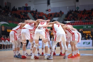 2026年中国国青男篮热身赛（响水站）开赛