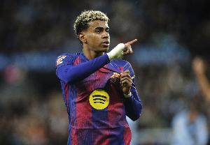 亚马尔助攻、创造重大机会、过人等多项关键数据领跑本赛季西甲