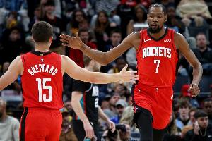 加内特:火箭季后赛会暴露领导力问题 不能只依赖杜兰特和谢泼德