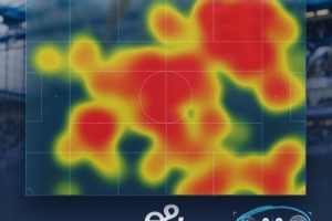 无处不在!曼城官方晒B席对阵切尔西热区图:队长的表现