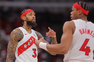 阿特金森：猛龙配得上现在的位置 季后赛他们不会放慢节奏