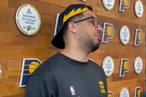 胖这么多啊!哈利伯顿近期因吃药增重明显 下颌线基本消失