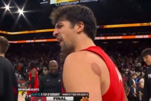 砍41+7+12!阿夫迪亚爆粗口庆祝胜利:让我们***向前冲吧