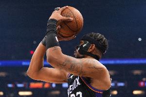 回暖!太阳首节三分4中0&第二节8中4 古德温连进两个