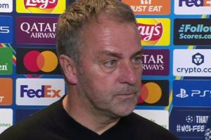 弗里克:本有机会3-0领先 我们运气不太好 一些细节还需改进