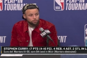 【完整版】库里：希望科尔开心 勇士需重塑基础而不是天天谈夺冠