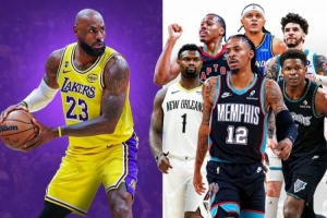 詹姆斯第19次打季后赛 超魔术灰熊森林狼猛龙黄蜂鹈鹕队史总数！