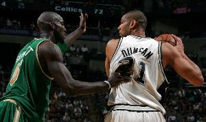 加内特：詹杜对决就像我和邓肯交手 他们肯定会直接对位