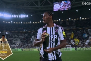 开场闪击！意甲官方：戴维当选尤文图斯vs博洛尼亚的全场MVP