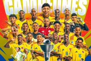 哥伦比亚4-0大胜阿根廷，夺得南美U17锦标赛冠军